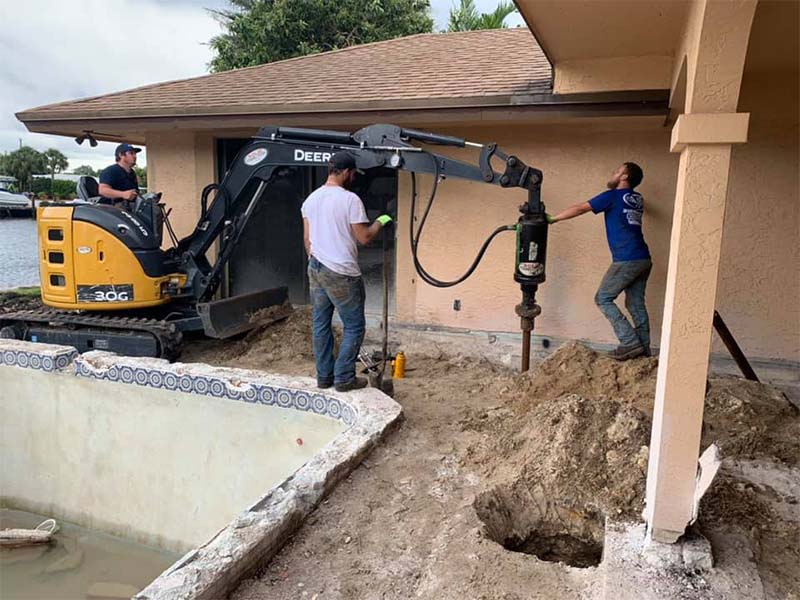 Concrete Slab Foundation Repair in Chipley, FL